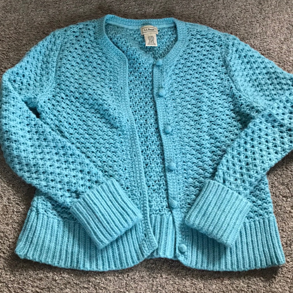 L.L. Bean, Knit Cardigan, Size XS